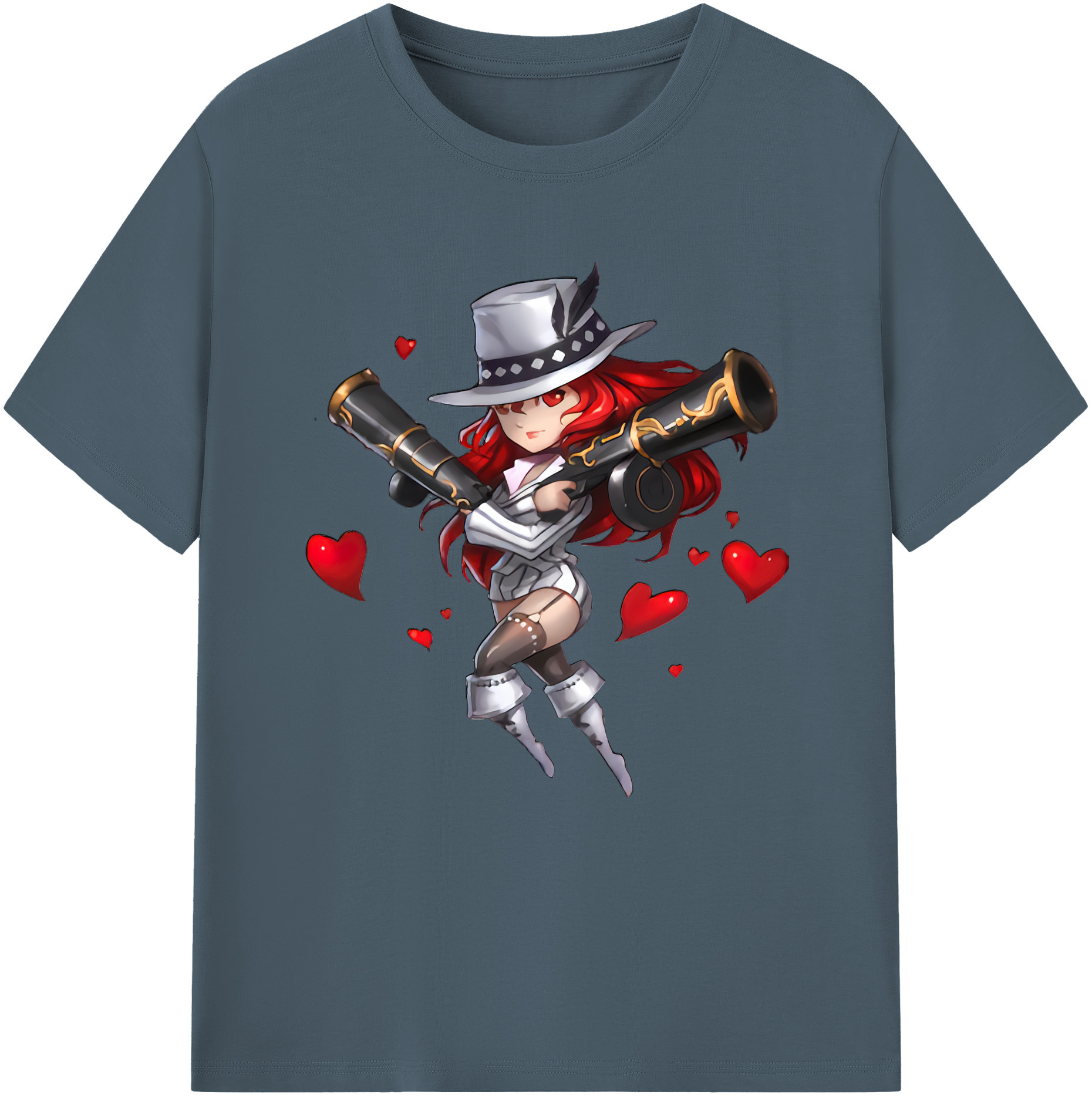リーグ・オブ・レジェンド League of Legends LOL 綿100％半袖Tシャツ（フロントプリント）